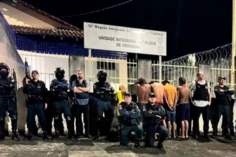 Forças de Segurança Deflagram Operação Contra Facção Criminosa em Oriximiná; Sete Suspeitos são Detidos