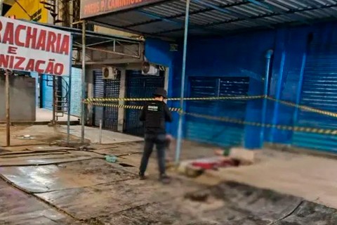 Assassinato: Homem é encontrado morto por um blobo de concreto em Marabá-Pa